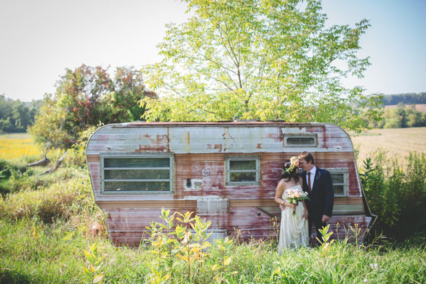 Rustic Barn Wedding by Aleisha Boyd Photography // onefabday.com