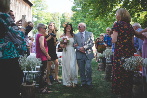 Rustic Barn Wedding by Aleisha Boyd Photography // onefabday.com