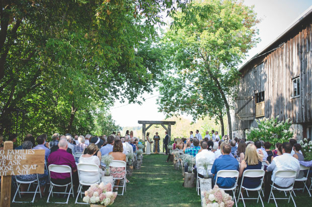 Rustic Barn Wedding by Aleisha Boyd Photography // onefabday.com