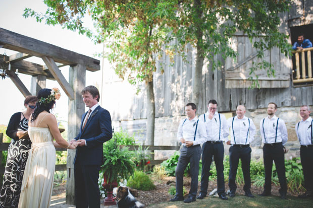 Rustic Barn Wedding by Aleisha Boyd Photography // onefabday.com