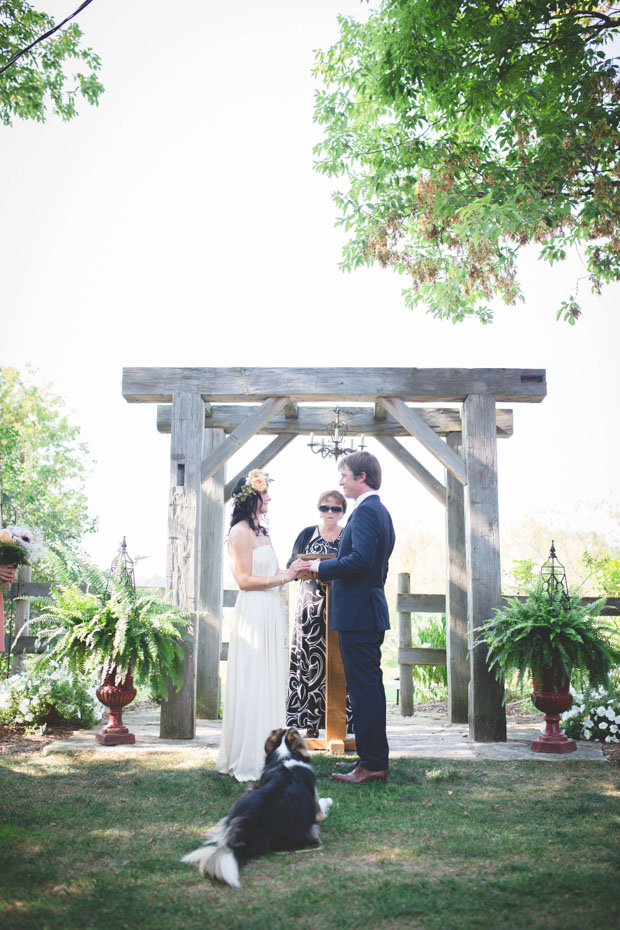 Rustic Barn Wedding by Aleisha Boyd Photography // onefabday.com