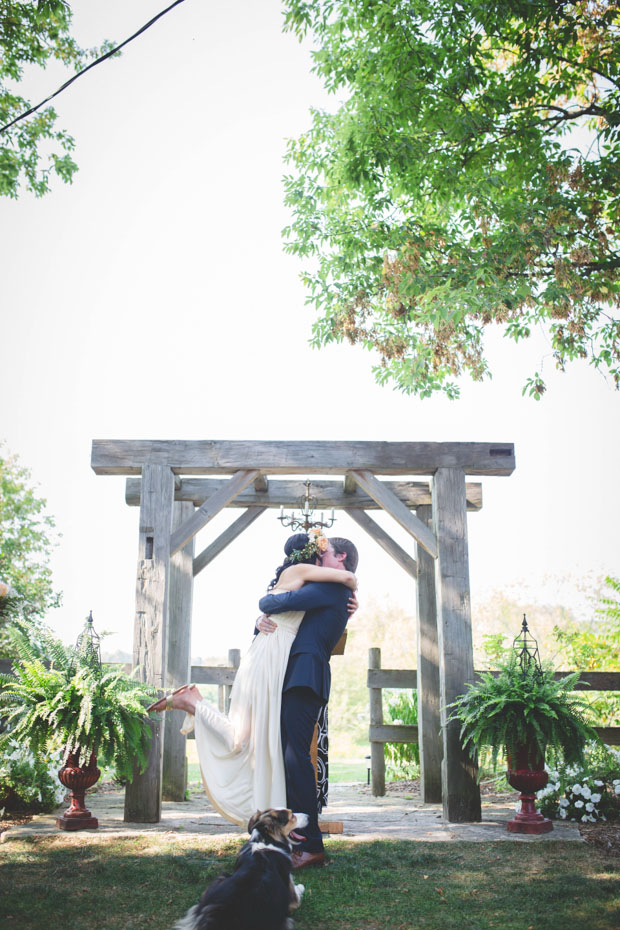 Rustic Barn Wedding by Aleisha Boyd Photography // onefabday.com