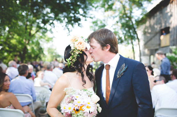 Rustic Barn Wedding by Aleisha Boyd Photography // onefabday.com