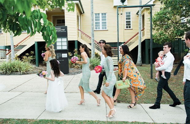 Fun backyard Brisbane wedding at home by Lost in Wishful Thinking photography // onefabday.com