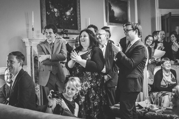 Beautiful bride in jumpsuit by Leanne Keaney Photography - Borris House Wedding // onefabday.com