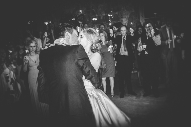 Beautiful bride in jumpsuit by Leanne Keaney Photography - Borris House Wedding // onefabday.com