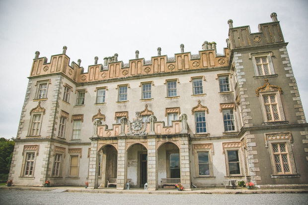 Beautiful bride in jumpsuit by Leanne Keaney Photography - Borris House Wedding // onefabday.com