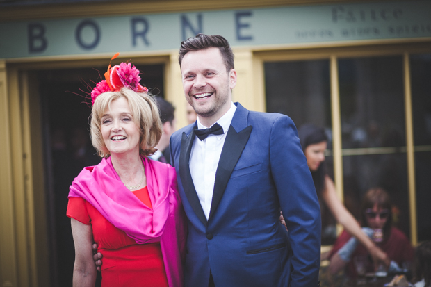 Beautiful bride in jumpsuit by Leanne Keaney Photography // onefabday.com