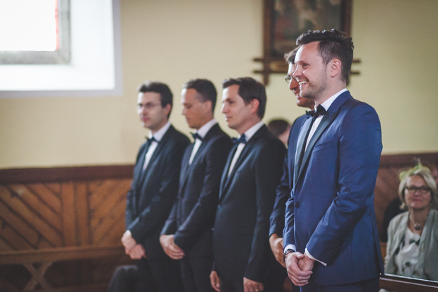 Beautiful bride in jumpsuit by Leanne Keaney Photography // onefabday.com