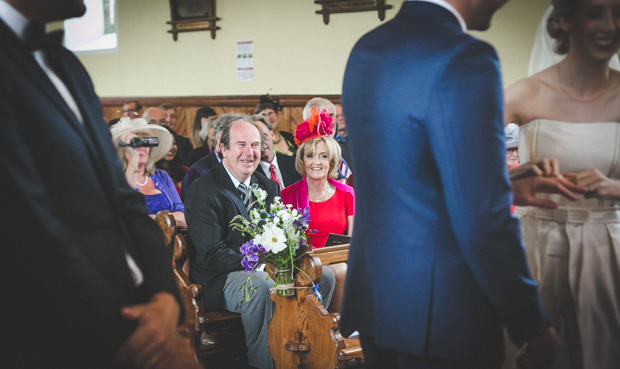 Beautiful bride in jumpsuit by Leanne Keaney Photography // onefabday.com