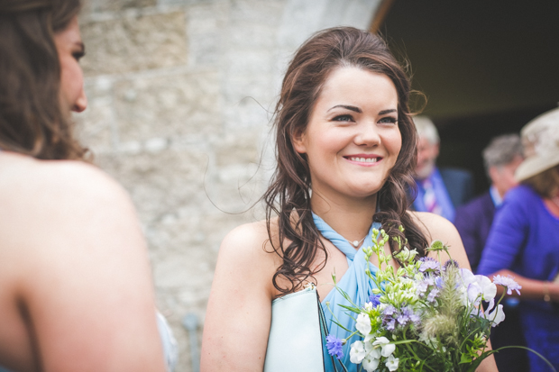 Beautiful bride in jumpsuit by Leanne Keaney Photography // onefabday.com