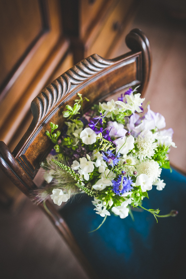 Beautiful bride in jumpsuit by Leanne Keaney Photography - Borris House Wedding // onefabday.com