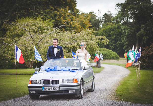 Beautiful bride in jumpsuit by Leanne Keaney Photography // onefabday.com