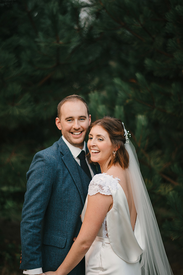 Beautiful Winter Bellinter House Wedding by Chris Copeland Photography // onefabday.com