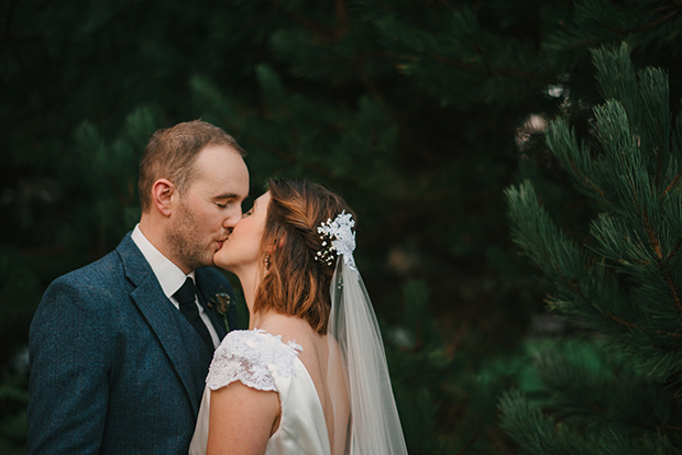 Beautiful Winter Bellinter House Wedding by Chris Copeland Photography // onefabday.com