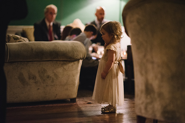 Beautiful Winter Bellinter House Wedding by Chris Copeland Photography // onefabday.com