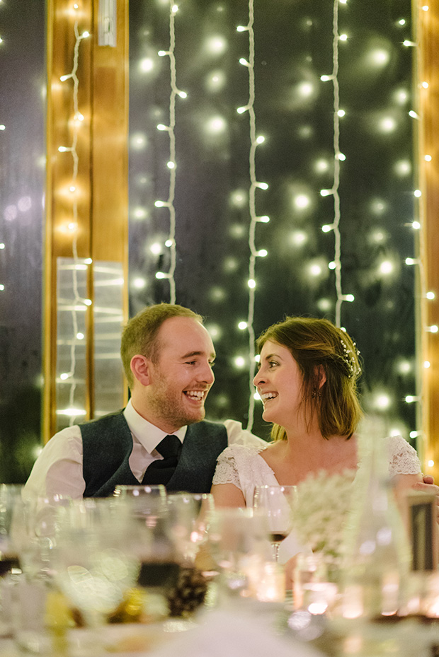 Beautiful Winter Bellinter House Wedding by Chris Copeland Photography // onefabday.com