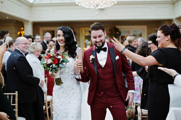  Gorgeous Gatsby Inspired Winter Wedding & Tankardstown House wedding // onefabday.com