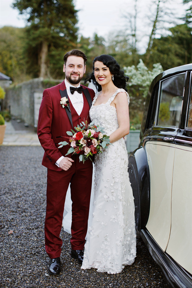  Gorgeous Gatsby Inspired Winter Wedding & Tankardstown House wedding // onefabday.com