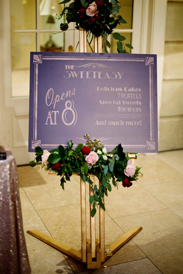 Gorgeous Gatsby Inspired Winter Wedding // onefabday.com