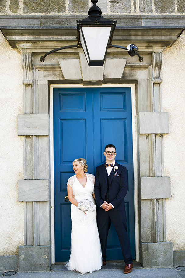 Beautiful Irish Real Wedding by Candy Stripe Photography | onefabday.com