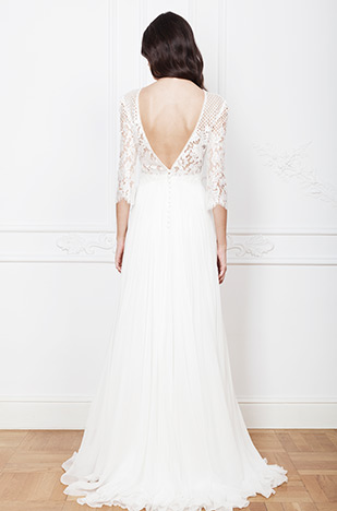 Amal wedding dress from Divine Atelier wedding dresses 2016 - Thigh high split wedding dress  -  see the rest of the collection on onefabday.com