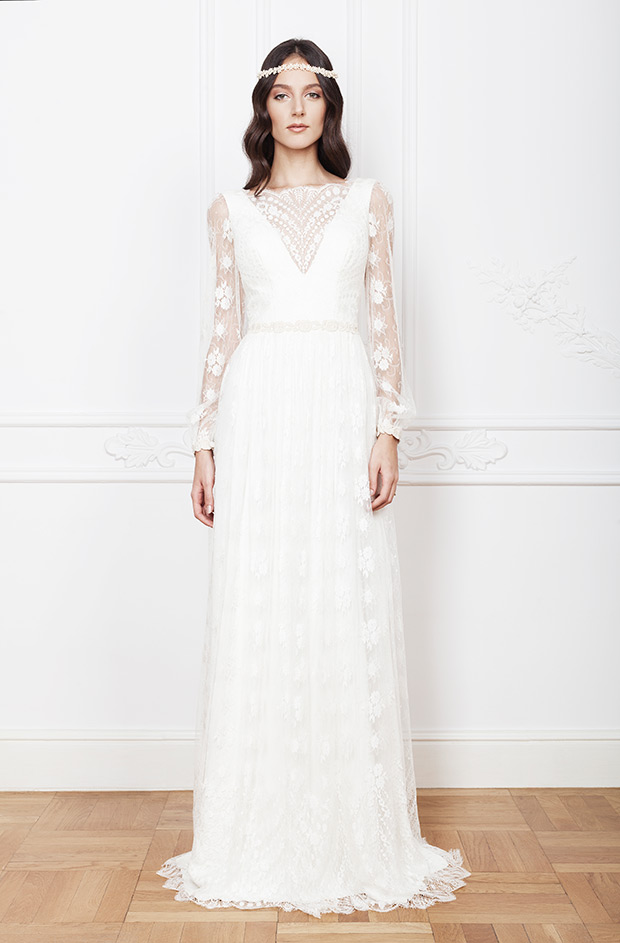 Asia wedding dress from Divine Atelier wedding dresses 2016 - Unique long sleeve wedding dress  -  see the rest of the collection on onefabday.com