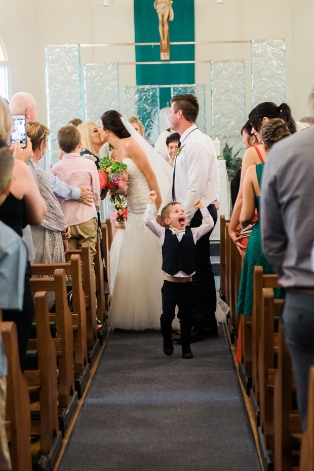 Fun backyard Brisbane wedding at home by Lost in Wishful Thinking photography // onefabday.com