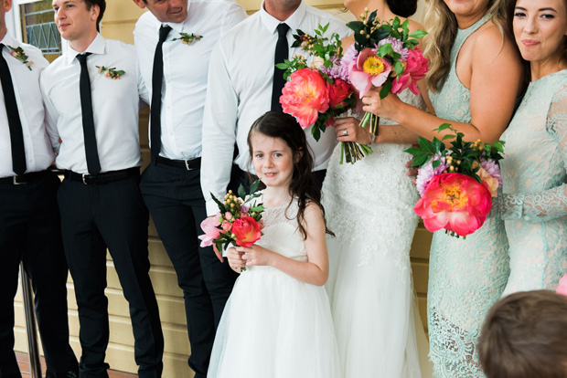 Fun backyard Brisbane wedding at home by Lost in Wishful Thinking photography // onefabday.com