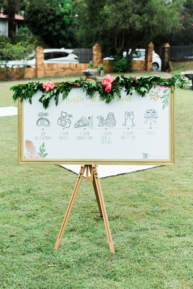 Fun backyard Brisbane wedding at home by Lost in Wishful Thinking photography // onefabday.com