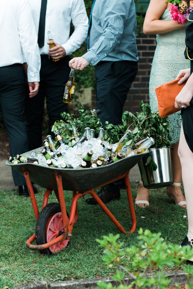 Fun backyard Brisbane wedding by Lost in Wishful Thinking photography // onefabday.com