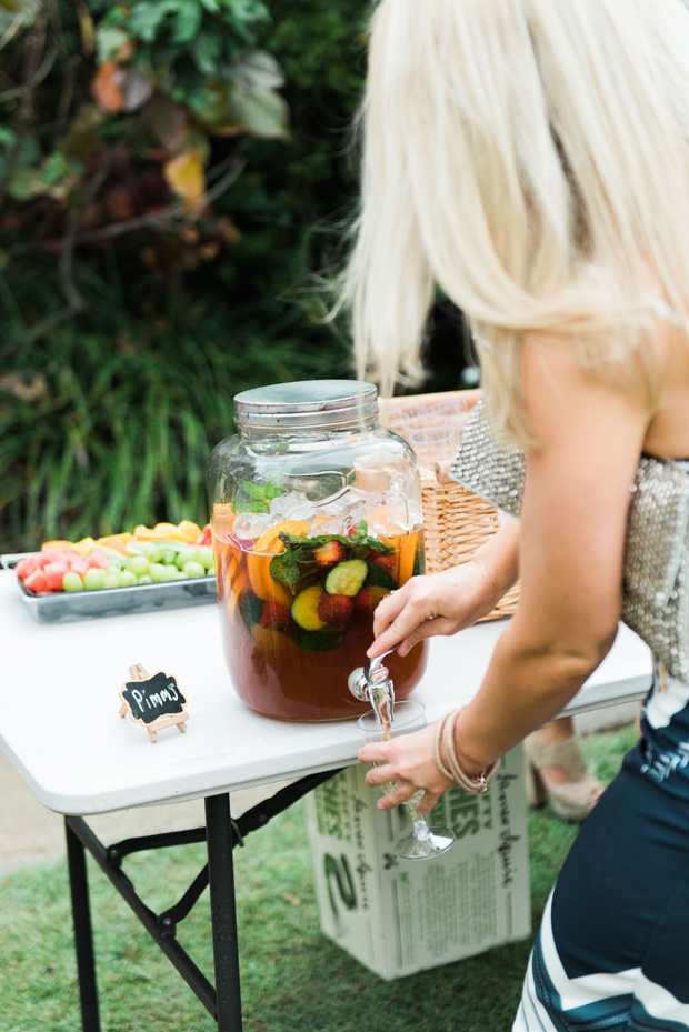 Fun backyard Brisbane wedding by Lost in Wishful Thinking photography // onefabday.com