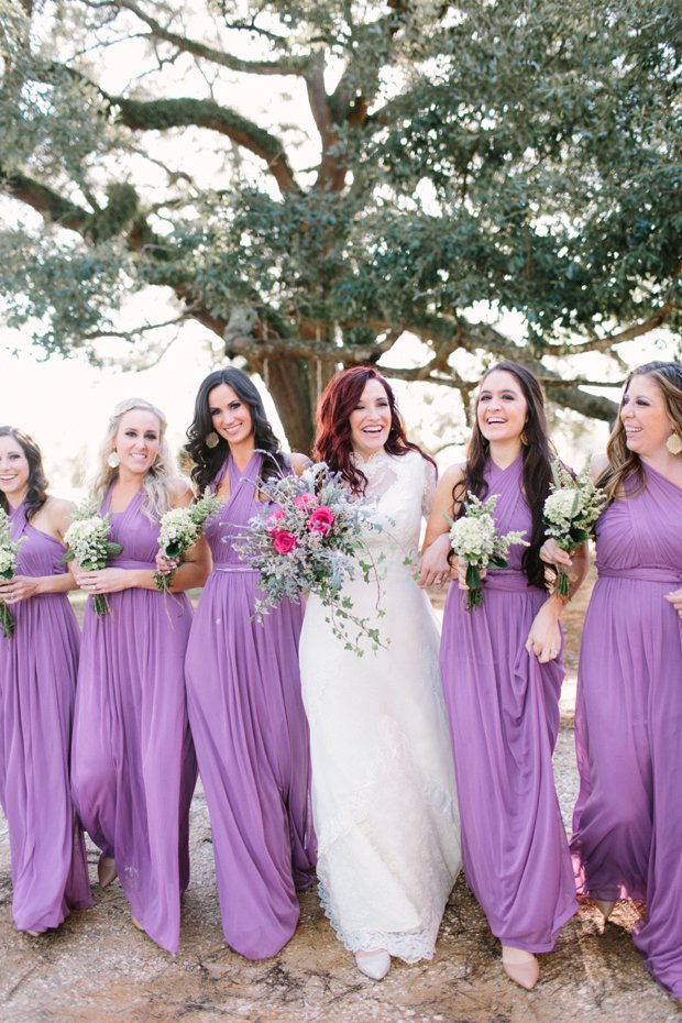 Pretty Purple Pine Lake Ranch Montgomery Texas Wedding By Leighanne Herr Photography // onefabday-com.go-vip.net