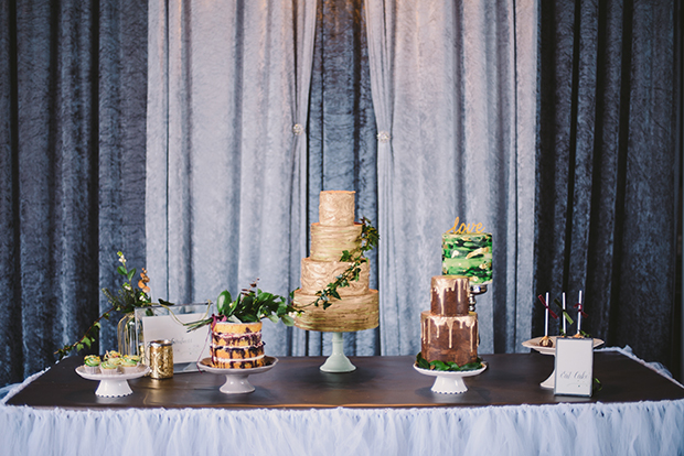 Pretty forest alternative wedding inspiration by Berit Altis Photography // www/onefabday.com