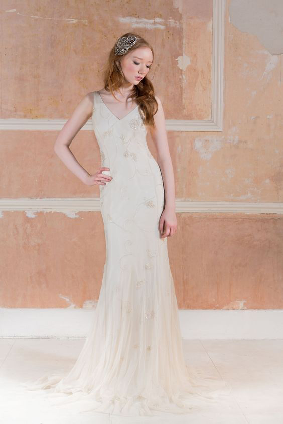 Rasha wedding dresses 2016 - Embellished wedding dress -  see the rest of the collection on onefabday.com