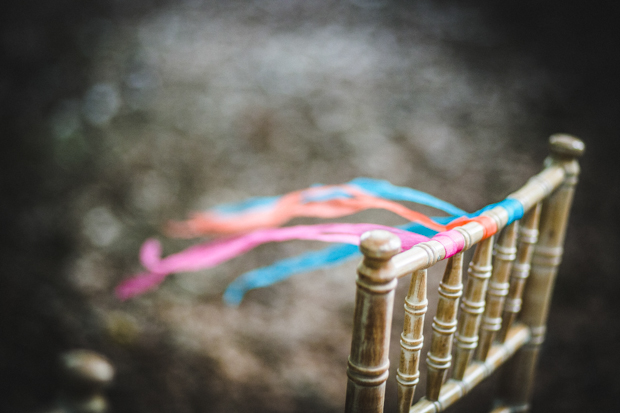 Outdoor Colourful Trudder Lodge Wedding by Leanne Keaney Photography // onefabday.com