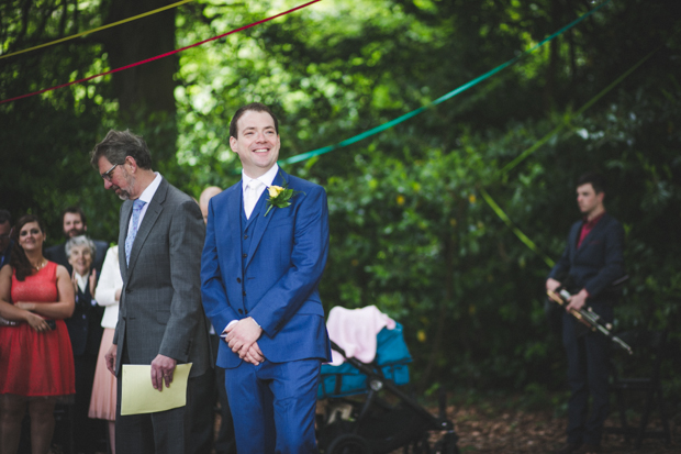 Outdoor Colourful Trudder Lodge Wedding by Leanne Keaney Photography // onefabday.com