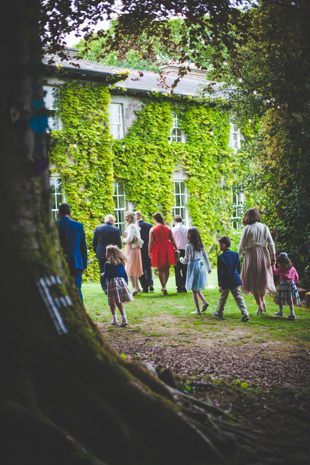 Outdoor Colourful Trudder Lodge Wedding by Leanne Keaney Photography // onefabday.com