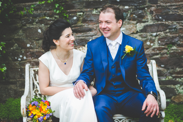 Colourful wedding at Trudder Lodge by Leanne Keaney Photography // onefabday.com