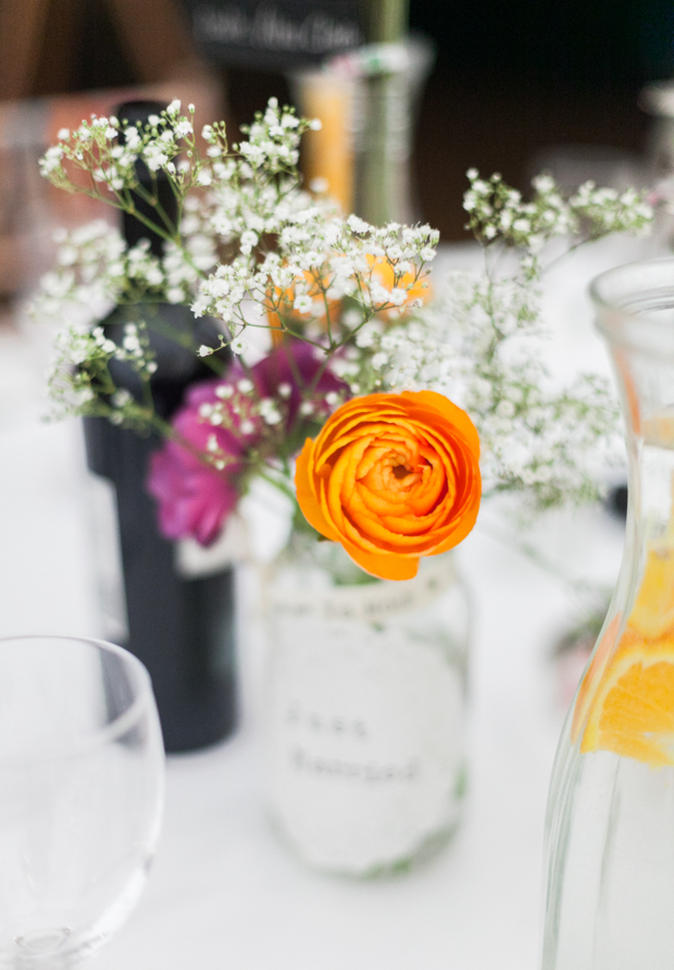 Colourful wedding at Trudder Lodge by Leanne Keaney Photography // onefabday.com