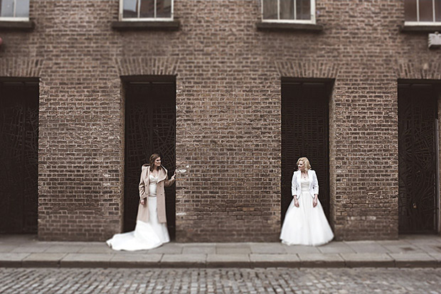 Beautiful same sex wedding at Smock Alley Theatre | onefabday.com