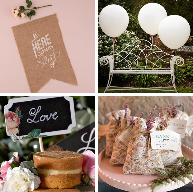 Sweet wedding day decor from Favour Lane | www.onefabay.com