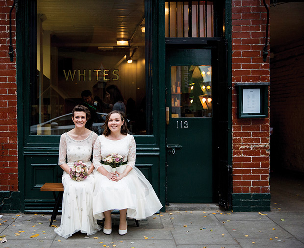 Super sweet same sex east London wedding by Julie Cummins // onefabday.com