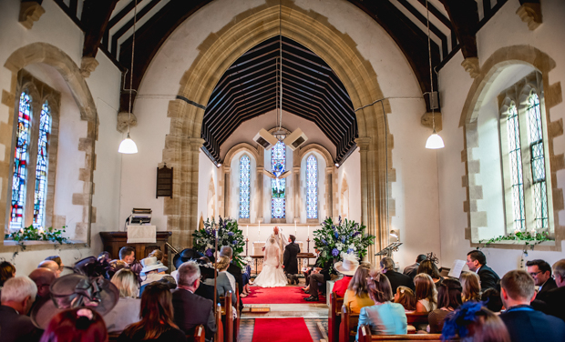 Classic British marquee wedding at home by Lisa Carpenter photography // onefabday.com