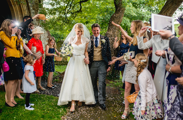 Classic British marquee wedding at home by Lisa Carpenter photography // onefabday.com