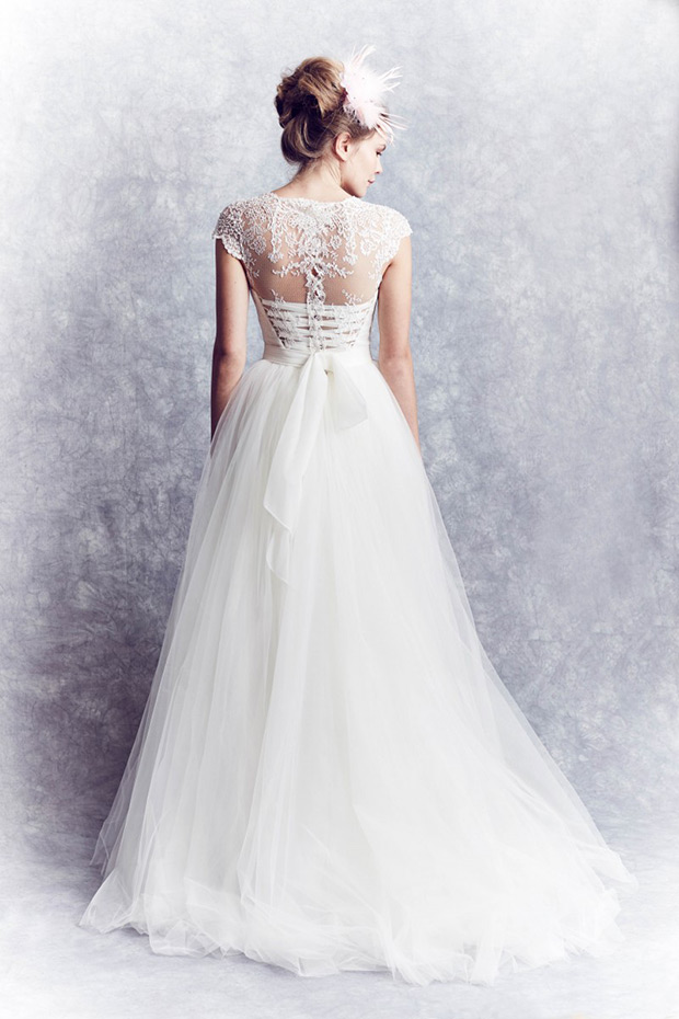 Allegra wedding dress from the London Collection by Tanya Grig | See more on onefabday.com