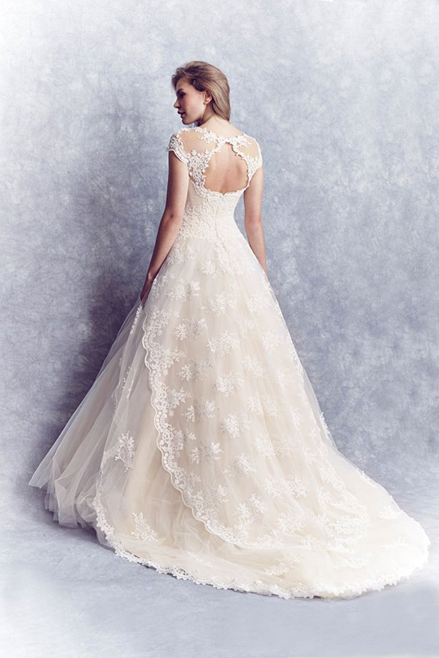 April wedding dress from the London Collection by Tanya Grig | See more on onefabday.com