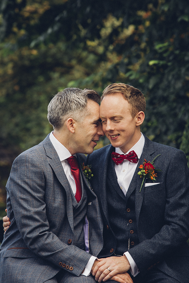 Declan & Alan's Beautiful Killashee House Wedding by Bronte Photography // onefabday.com