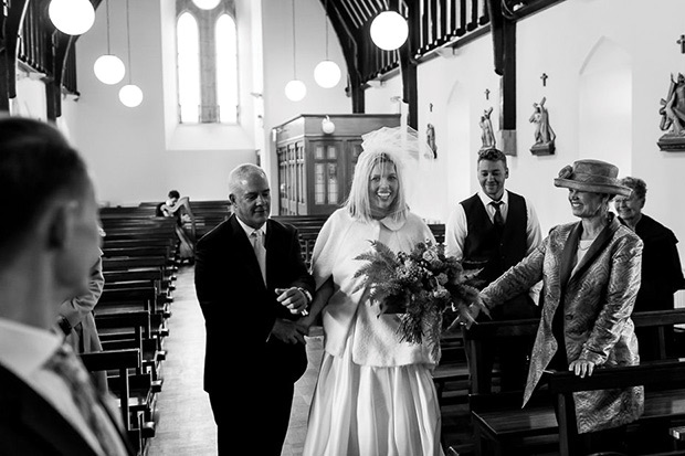 Chic minimalist wedding by Gareth McGaughey Photography // onefabday.com