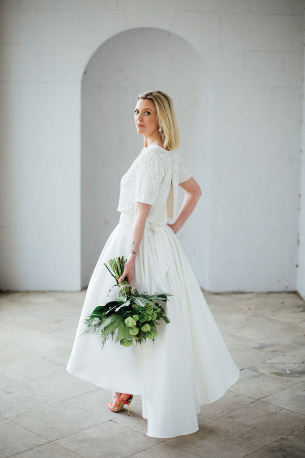 Chic minimalist wedding by Gareth McGaughey Photography // onefabday.com